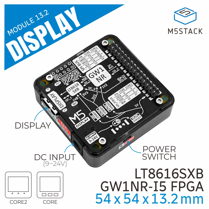 Electronics Project Kit - M5Stack Offizielles Anzeigemodul 13.2