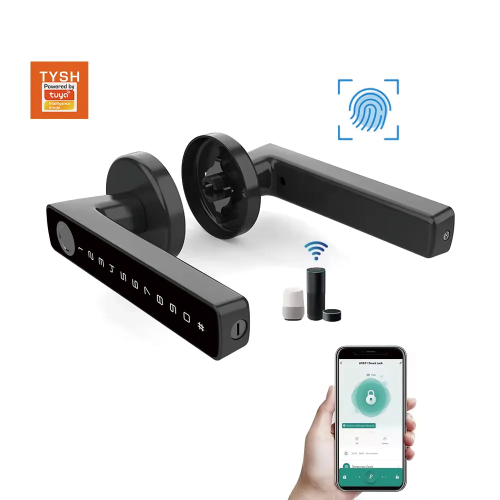 Smart Door Lock Wifi - TYSH Tuya Smart Automatische Sicherheit Biometrisches