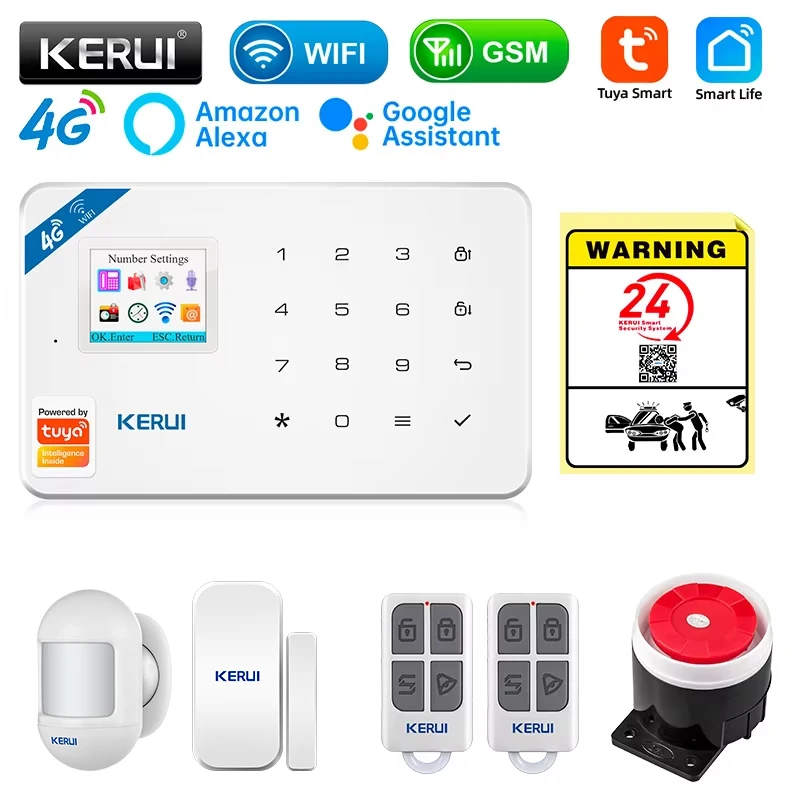 Smart Home Automation Kit - KERUI Sicherheit Alarm System Kit W184