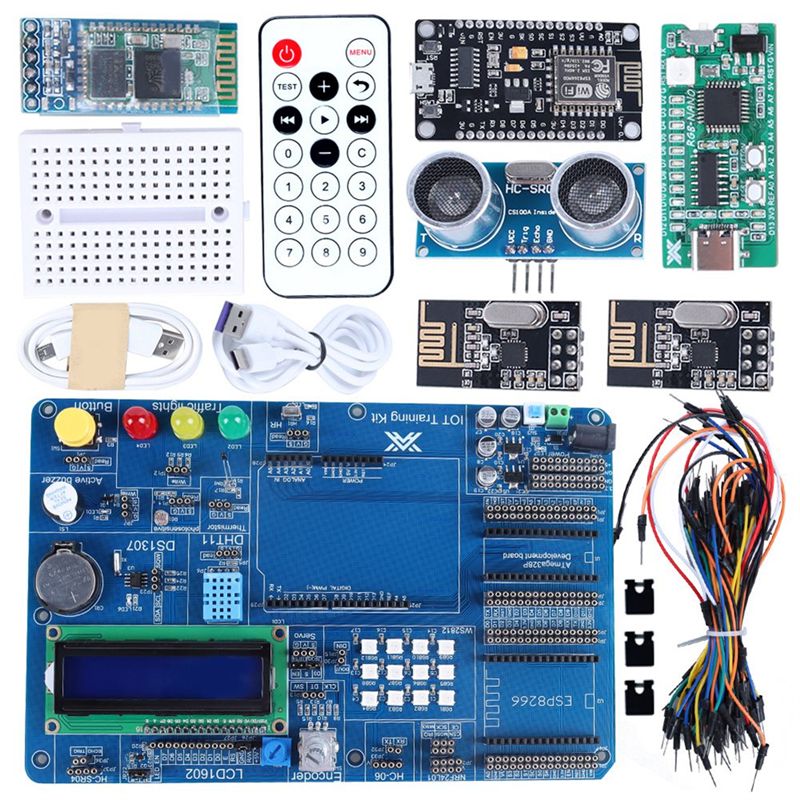 Iot Kit Beginner - [A92Z!NEU】 Professionelles IOT-Starter-Kit für Arduino-Programmier-Kit, Automatisierungs-Elektronik-Projekt-Kits