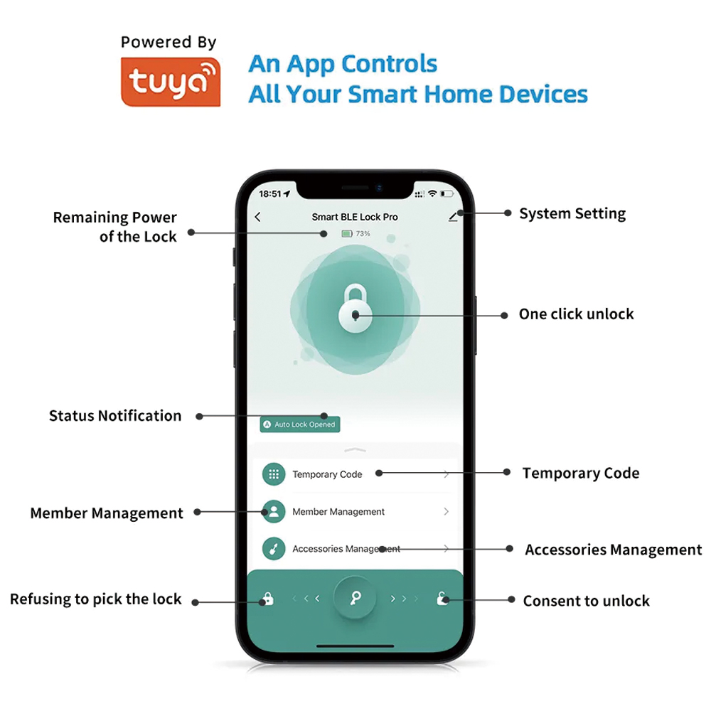 TYSH Tuya Smart Automatische S – Smart Door Lock Wifi Bewertung und Preis