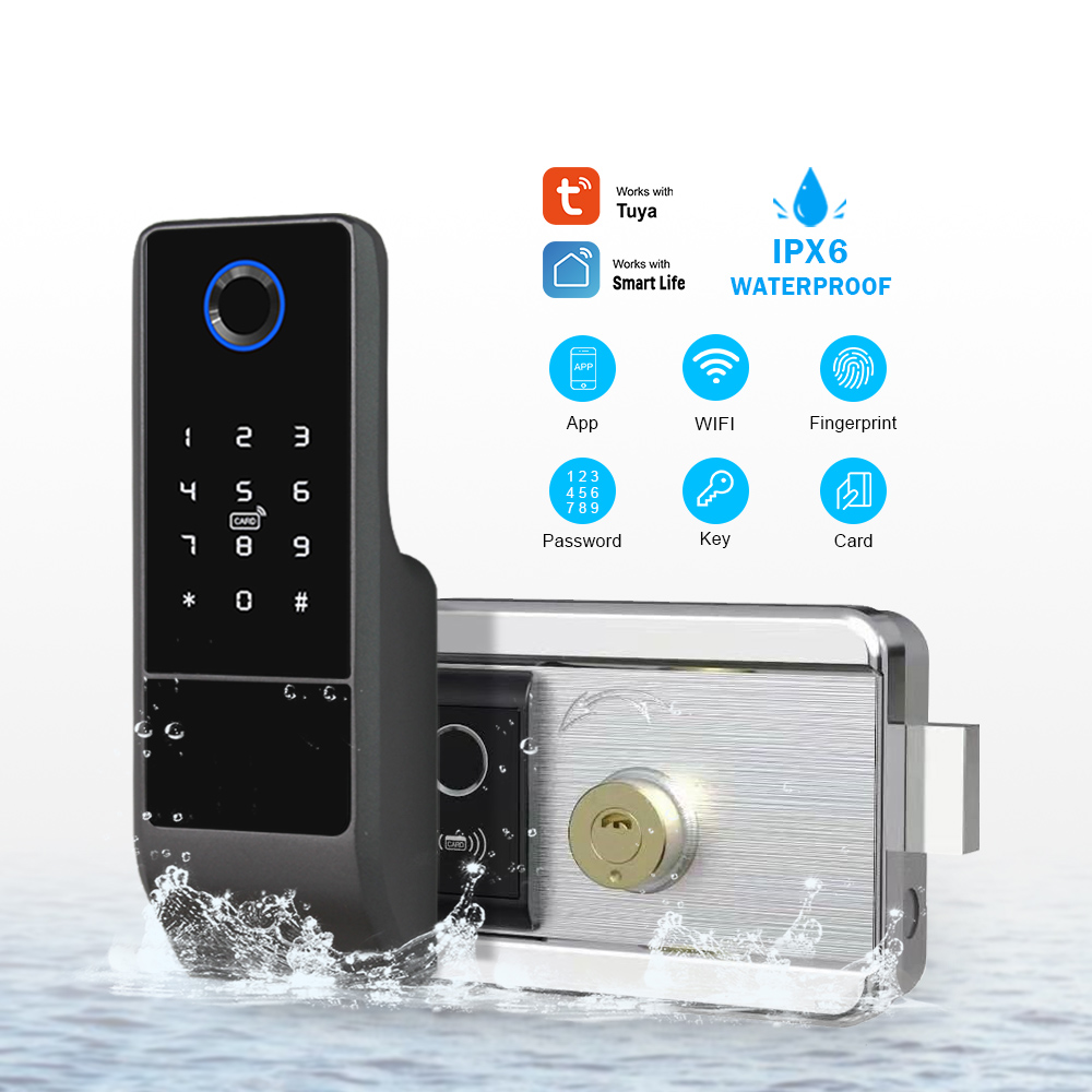 Wasserdichtes Tuya APP WiFi-Sc – Smart Door Lock Wifi Bewertung und Preis