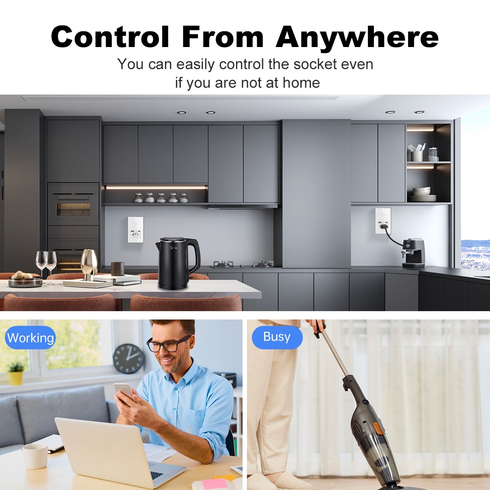Manhot WiFi 16A Brasilien-Stec – Smart Light Switch Wifi Bewertung und Preis