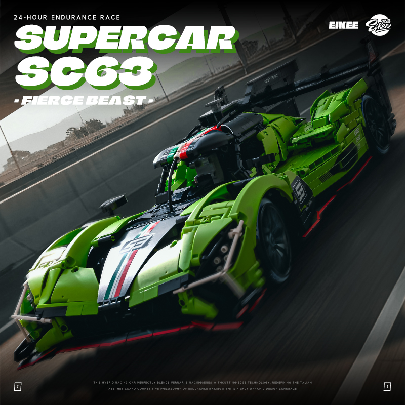 MOC Lamborghini SC63 WEC & IMS – Stem Robotics Kit Bewertung und Preis