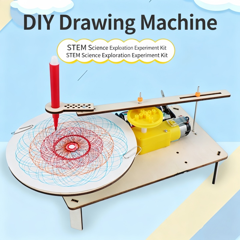1-3 Stück DIY Holz-Elektro-Plo – Stem Robotics Kit Bewertung und Preis